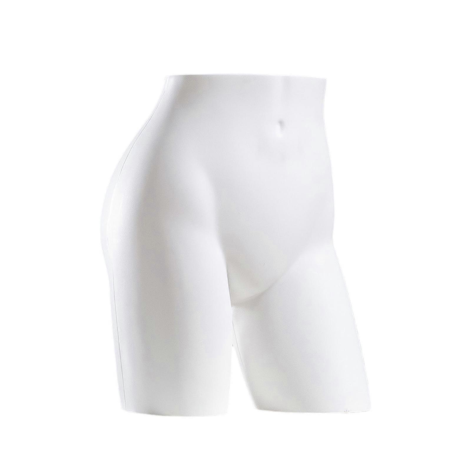 Chiloți Stand Showcase Model de chiloți feminini pentru comercianții de piață Shop Display Alb