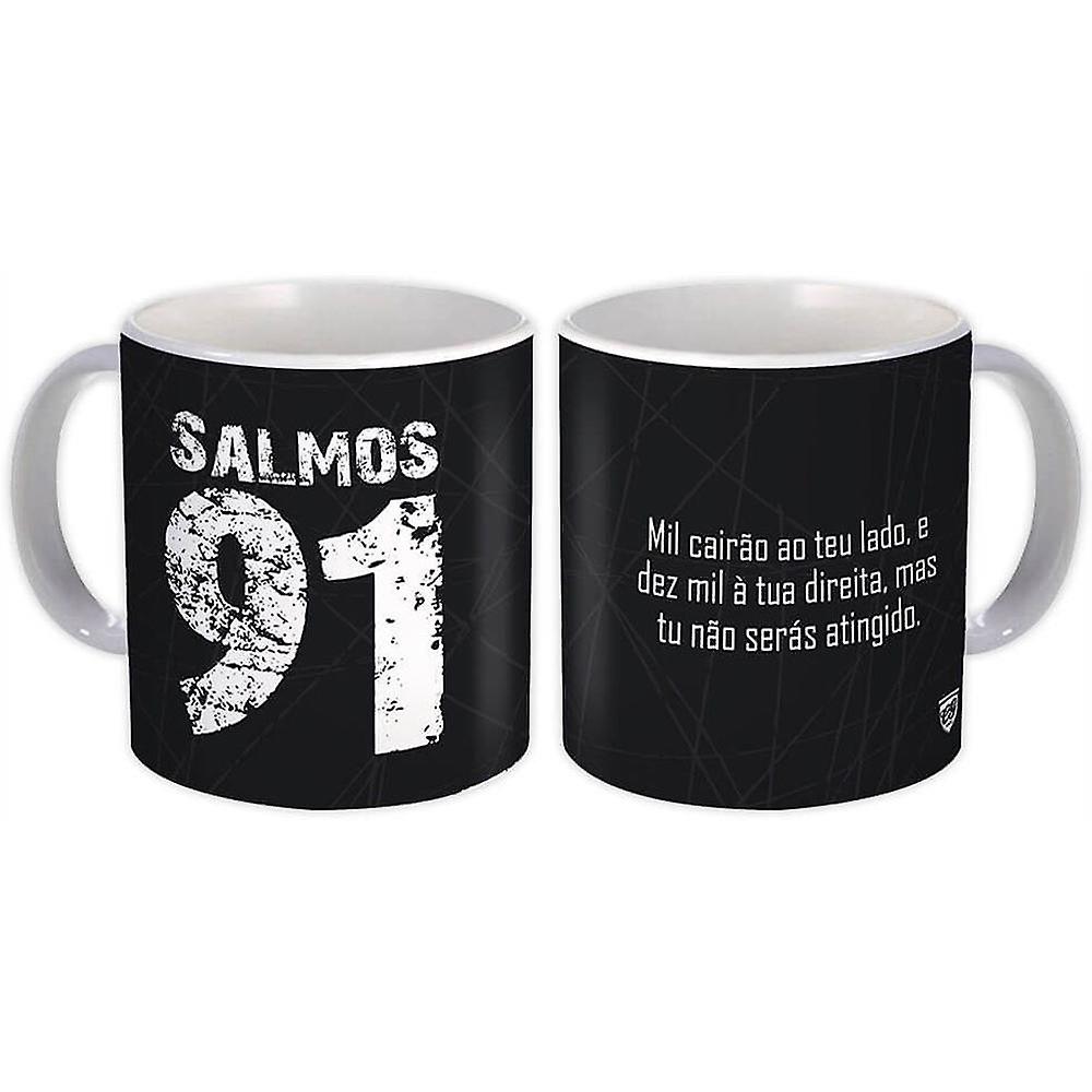 Gift Mug: Salmos 91 Christian