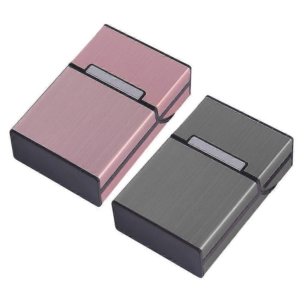 Light Aluminum Cigarette Cigar Case Pocket Box Container Storage Holder