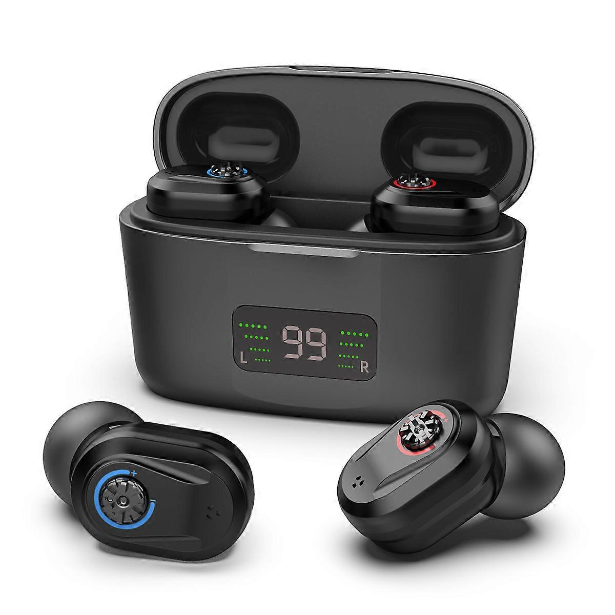 Rechargeable Hearing Aid, Portable Charging Case with LED Remaining Battery Display 150 Hours Backup Power (Four Colors Optional