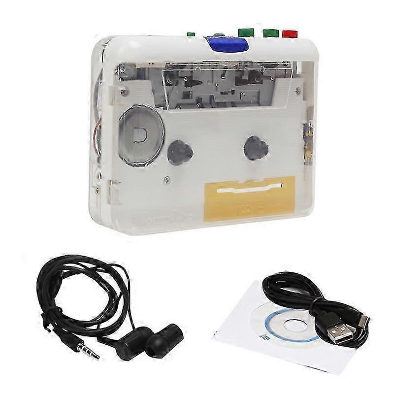 Cassette Player Walkman Mp3/cd Audio Auto Reverse Usb Cassette Tape Player Cassette Mp3 Converter Built In Mic