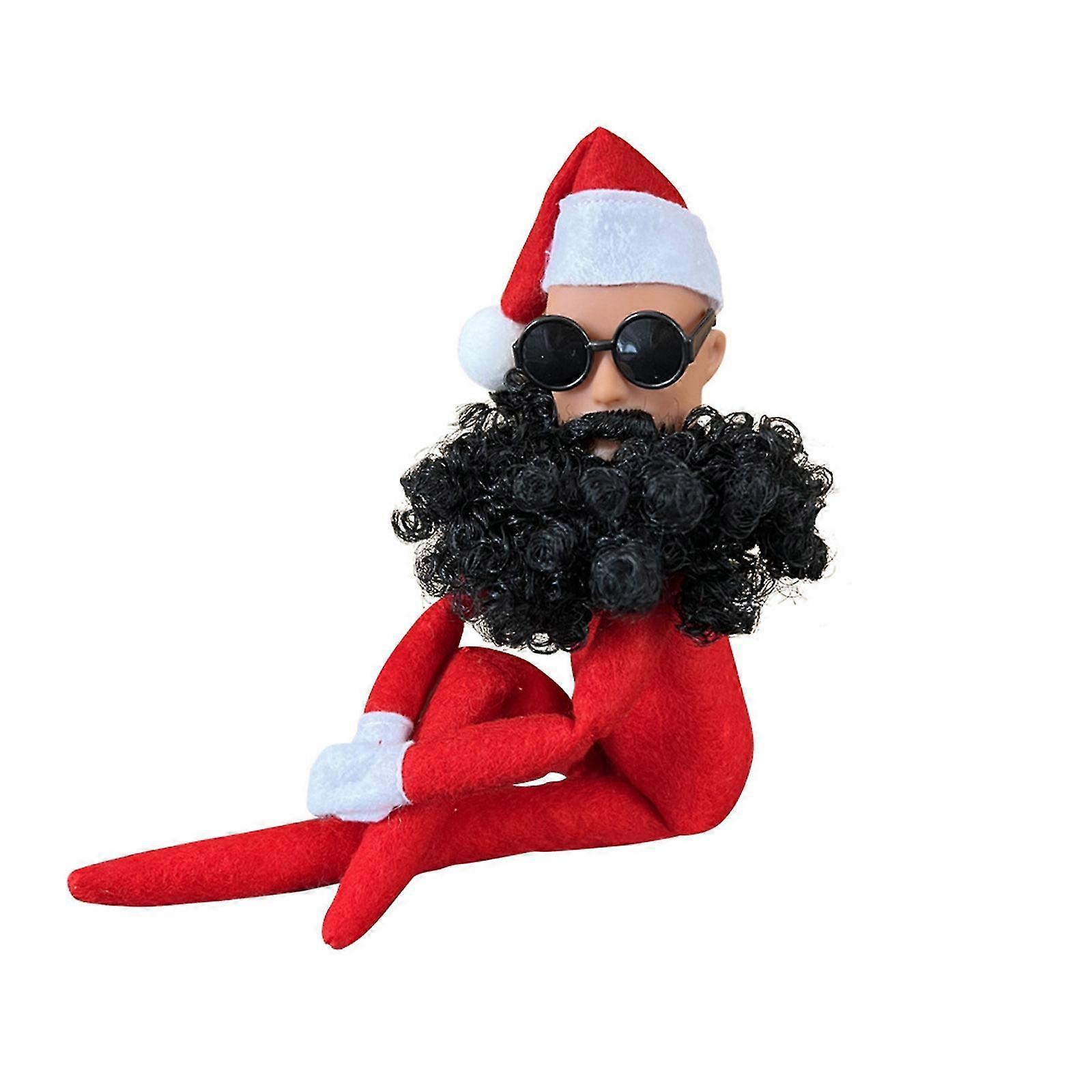 Christmas Beard Elf Christmas Tree Pendant
