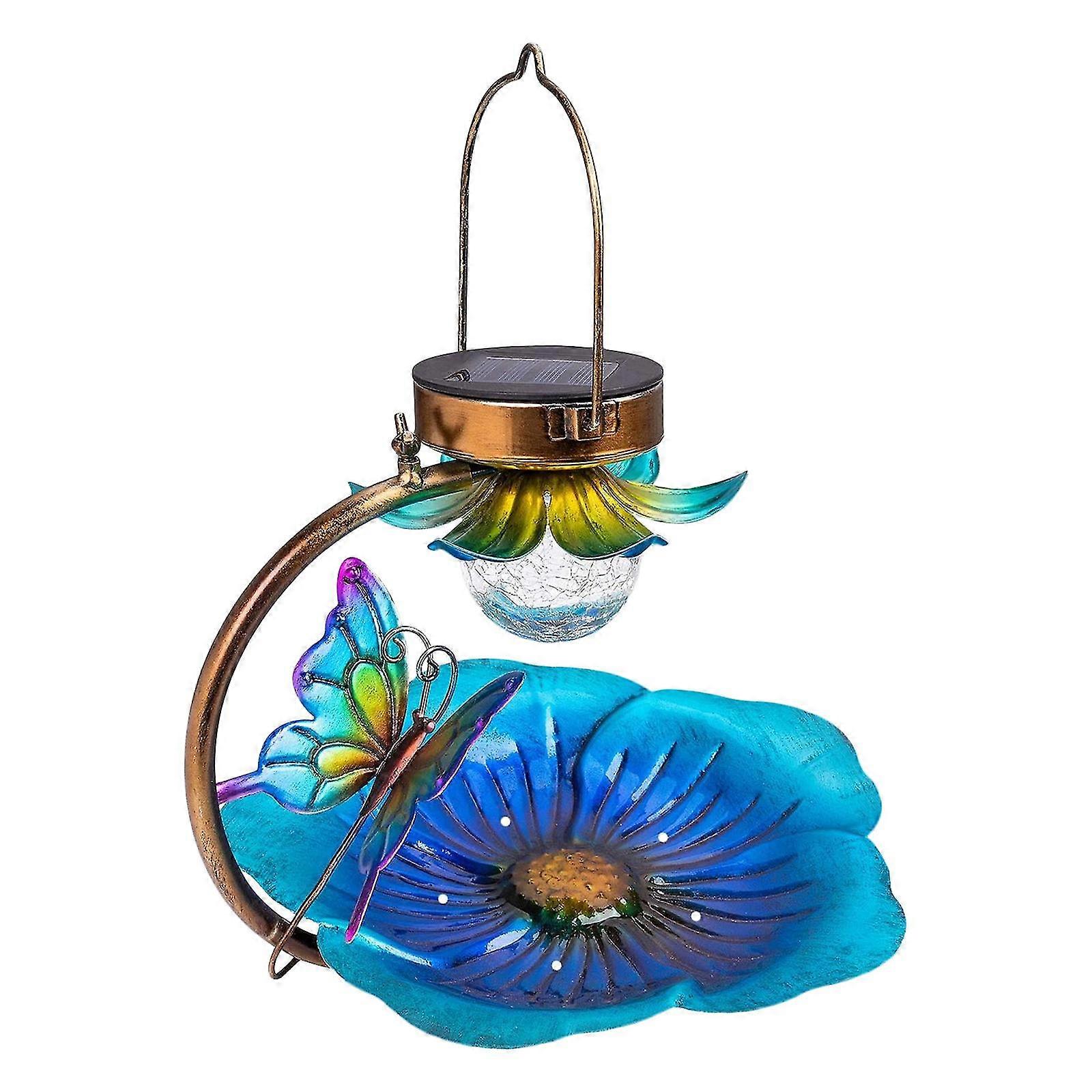 Hanging Solar Bird Feeder Outdoor Balcony Waterproof