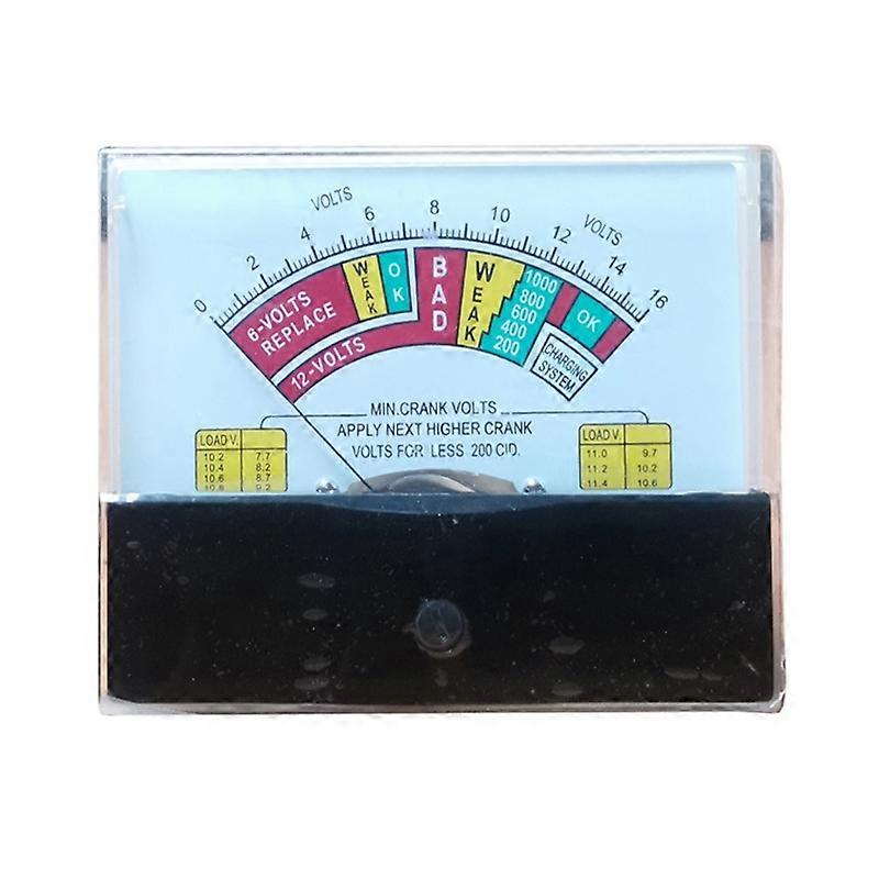 Electrician Tester Voltmeter Analog Panel Voltage Meter Mechanical Pointer Type