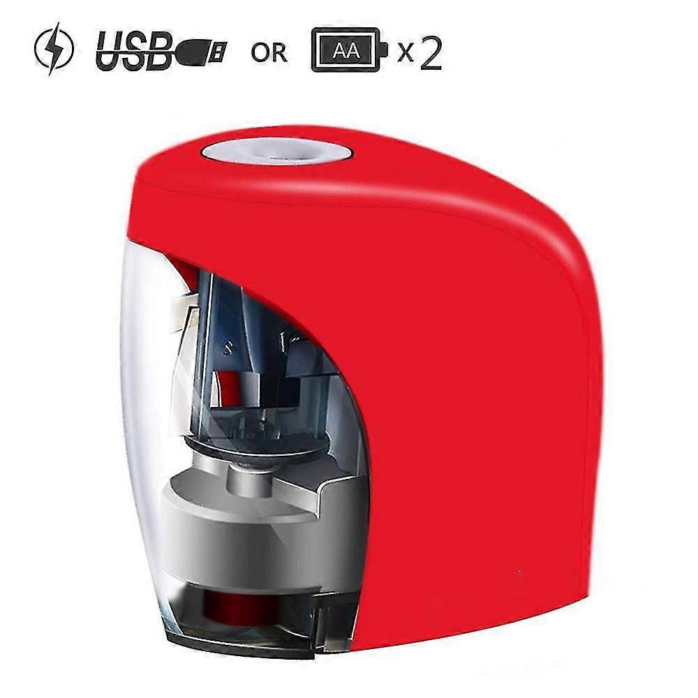 electric pencil sharpener,veyette purple portable pencil sharpener red