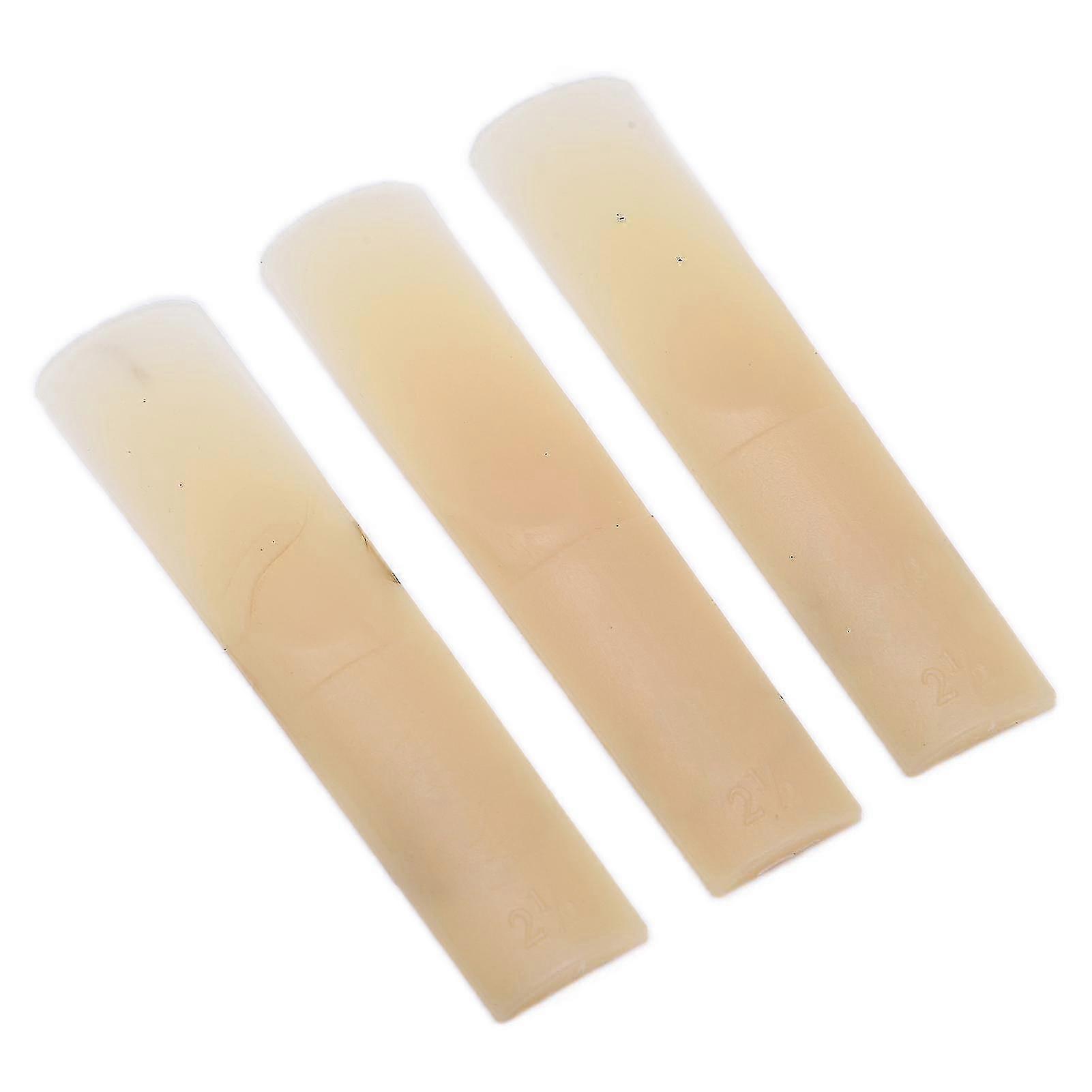 3 Pcs Durable Wear Resistant Alto Saxophone Reed - Advanced Craft Wood Resin