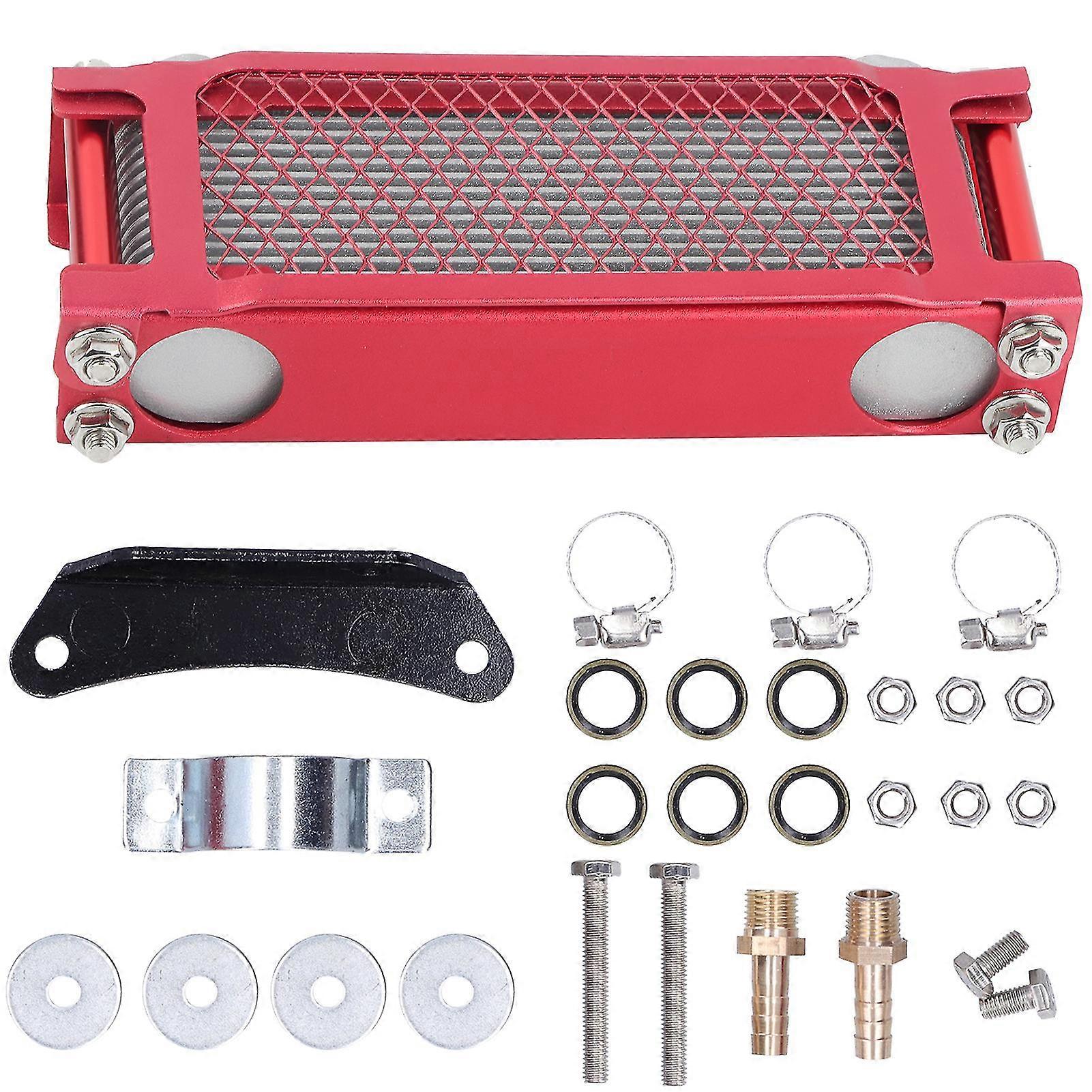 Motorcycle Dirt Bike ATV Universal Engine Oil Cooler Kit 100CC-250CC