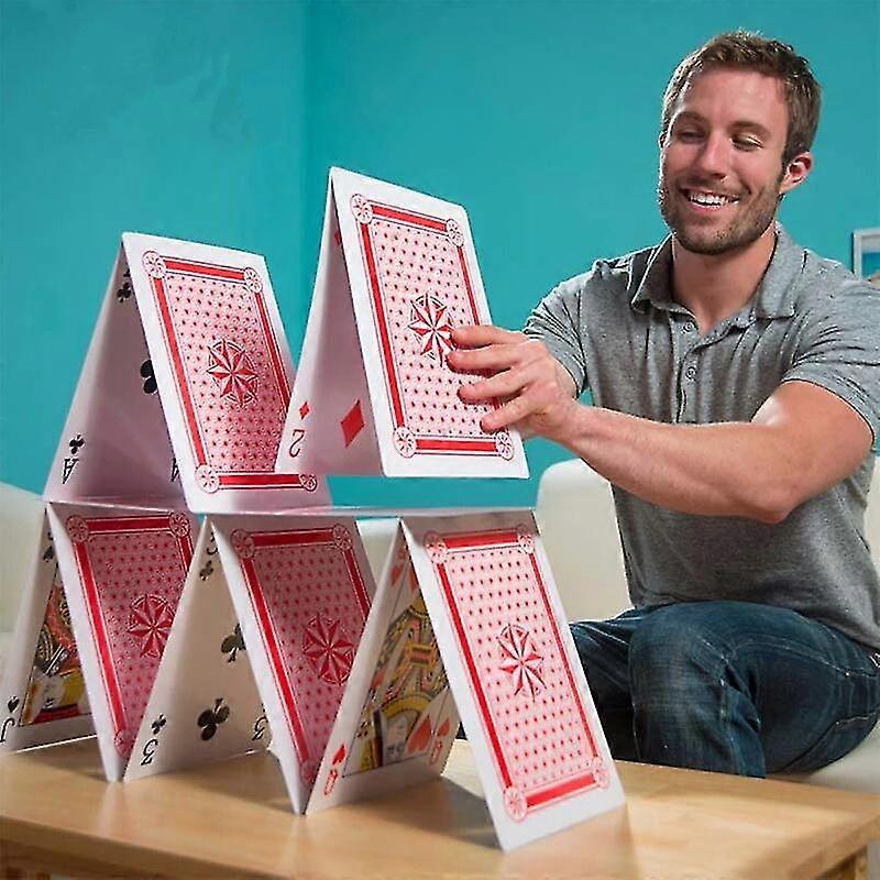 3 Size 2/4/9 Times Super Big Giant Jumbo Playing Cards Full Deck Huge Standard Print Novelty Poker Index Playing Cards Fun Games