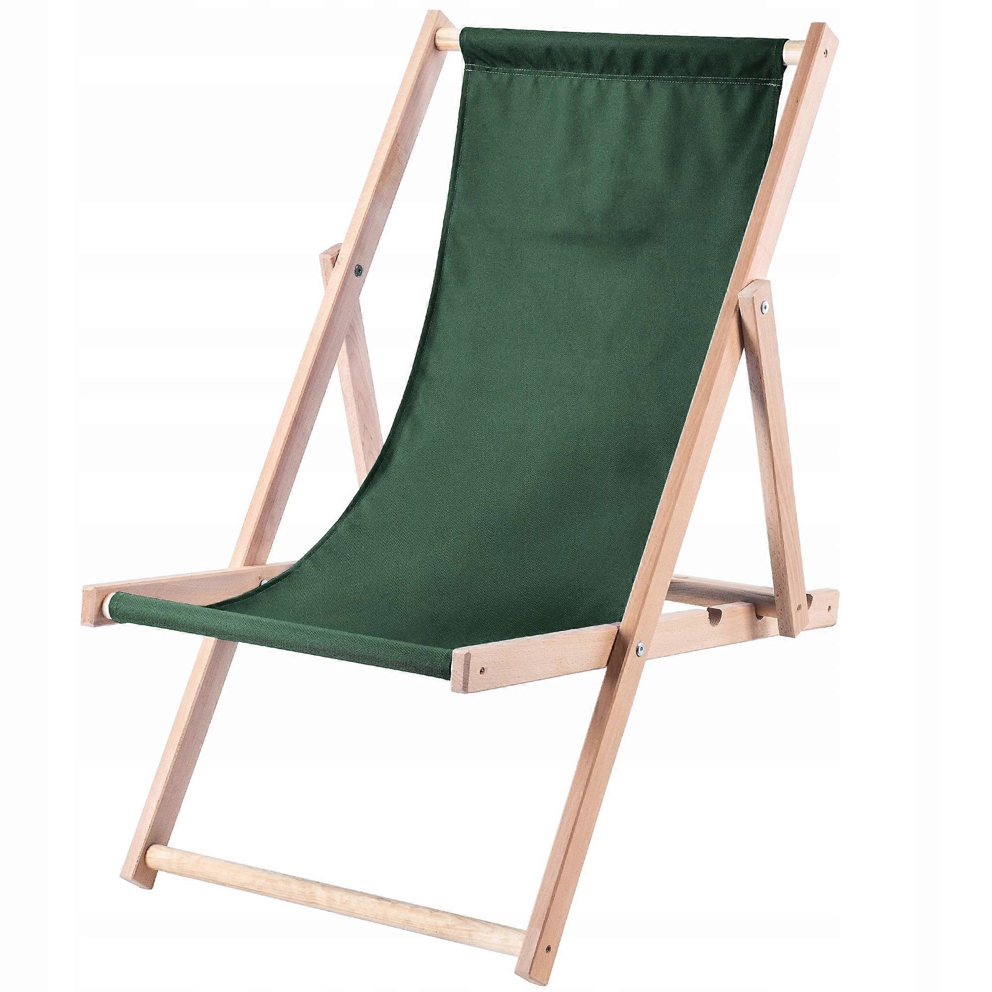 KADAX Holz Garten Strand Liege Klappbar Grüne Liegestühle Polnisch Hersteller