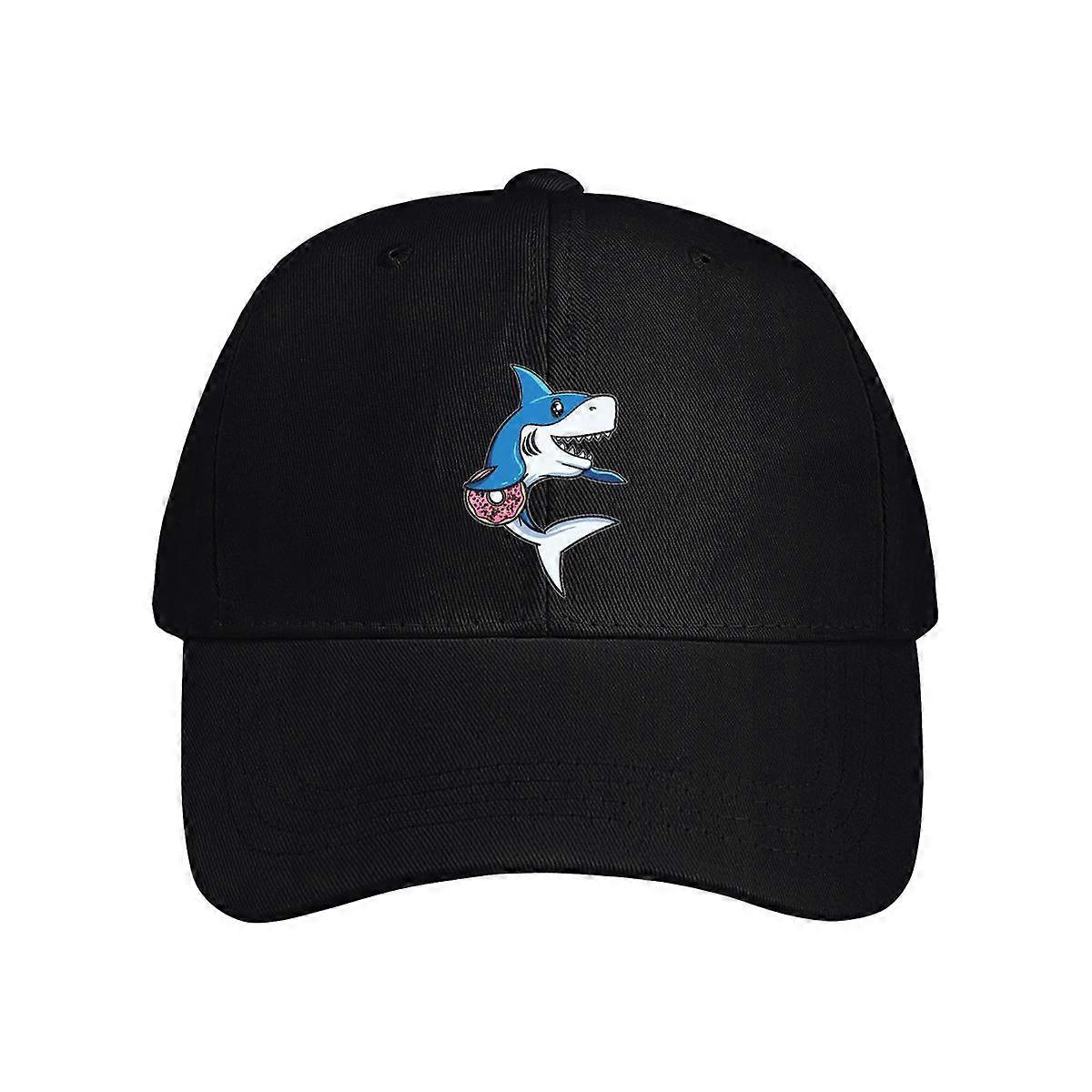 Shark Donut Baseball Cap