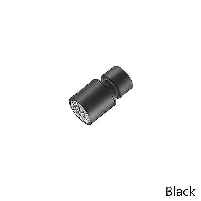 Silver Black 2Mode Washbasin Faucet Nozzle 360 Rotary Splashback Faucet Aerator Kitchen Sink Pressurized Faucet Aerator Bubbler
