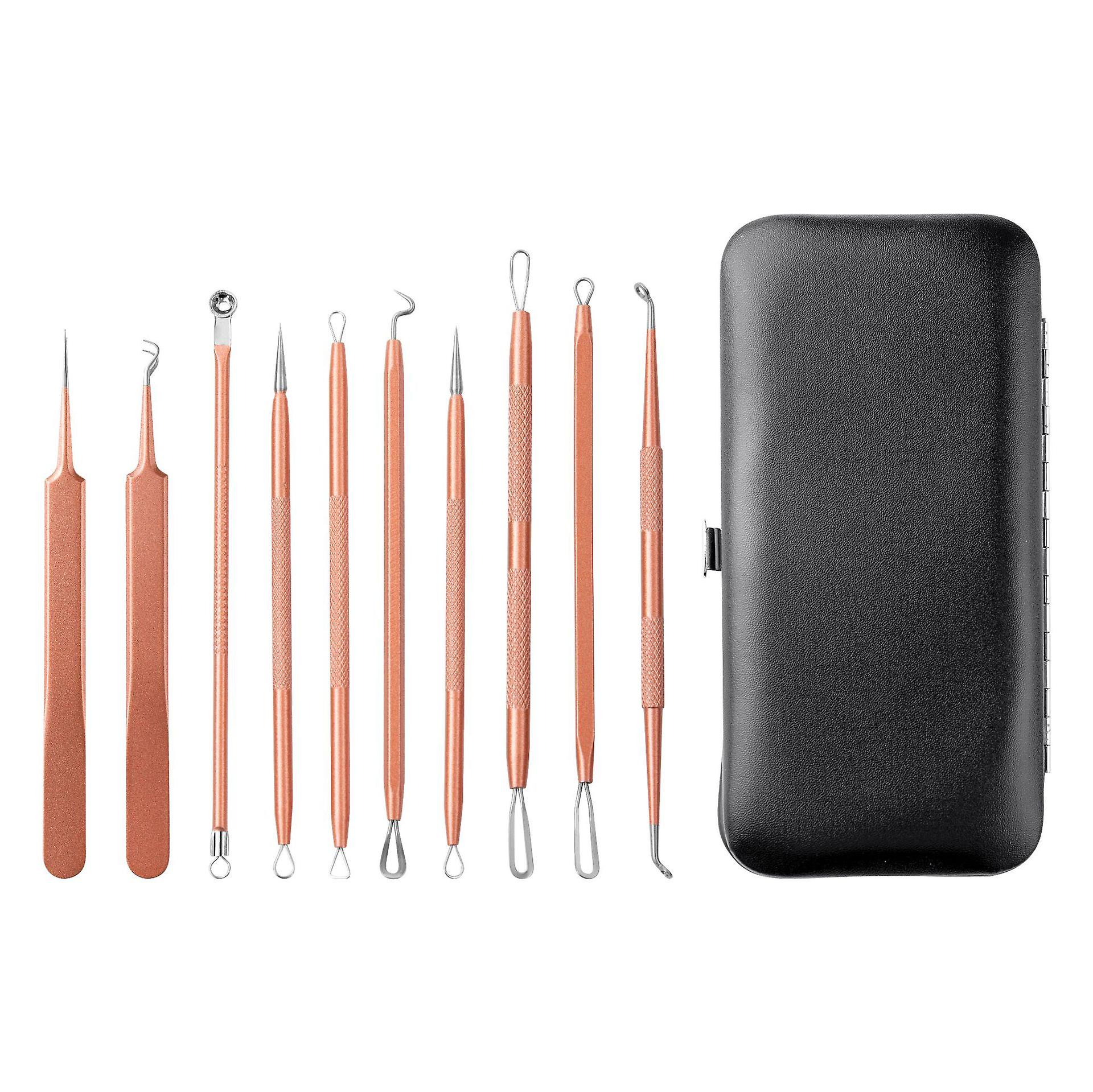 Kit de herramientas Blackhead Remover con estuche