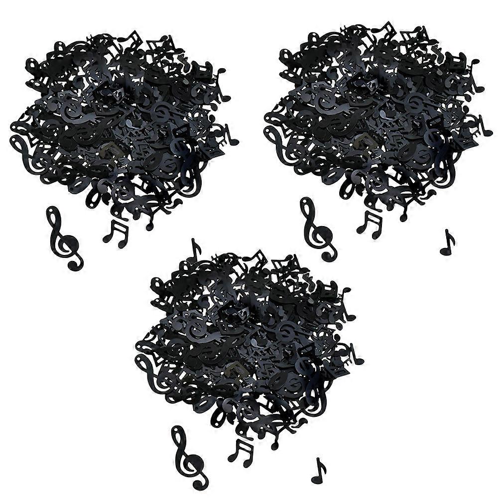 3 Packs Note Paper Scrape Plastic Note Birthday Confetti Paper Scrape Decor