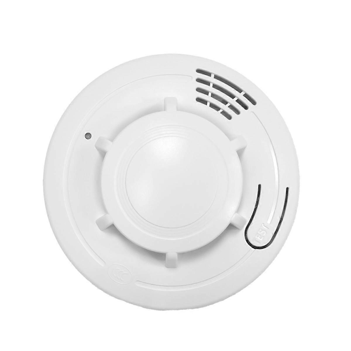 CO Sensor Smoke Detector Detector Sound White Detecting Range: 15-20