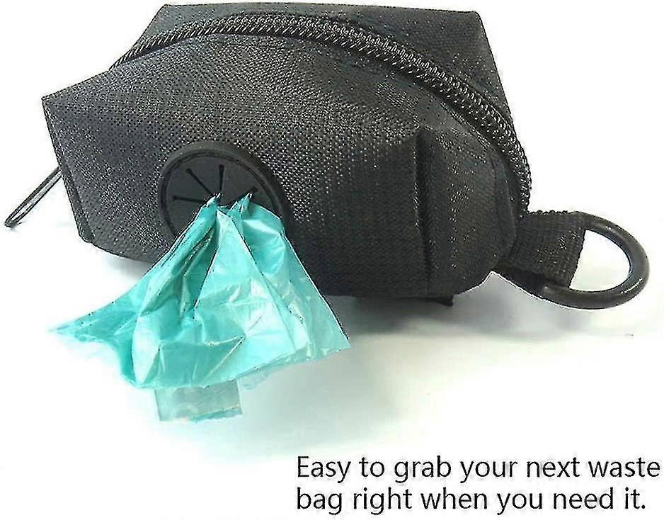 Poop Bag Dispenser, Dog Poop Bag H Leash Attachment - Wal, Running Or Hi Accessory ()