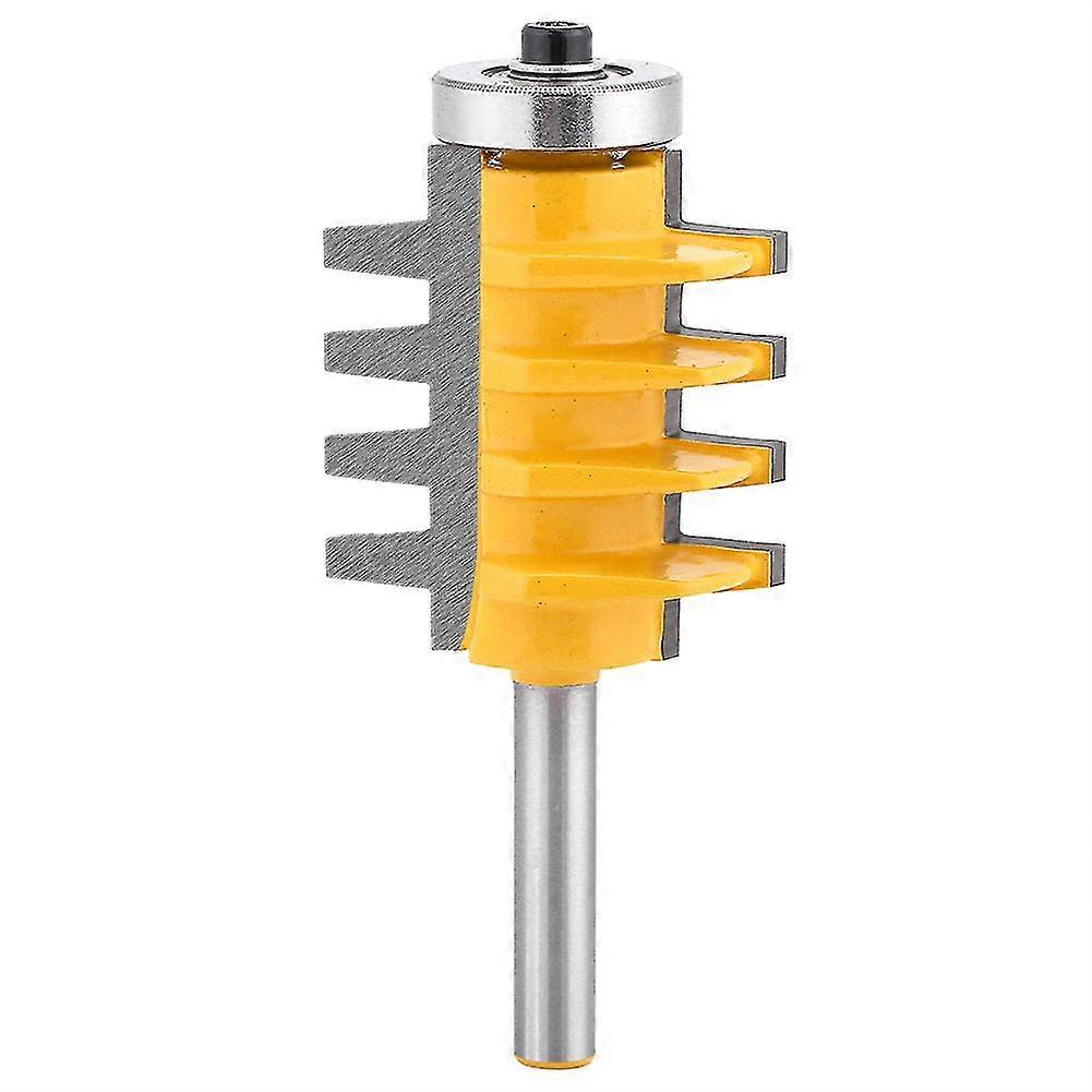 1pc Woodworking Reversible Rail 1-3/8"diam * 1/4"shank