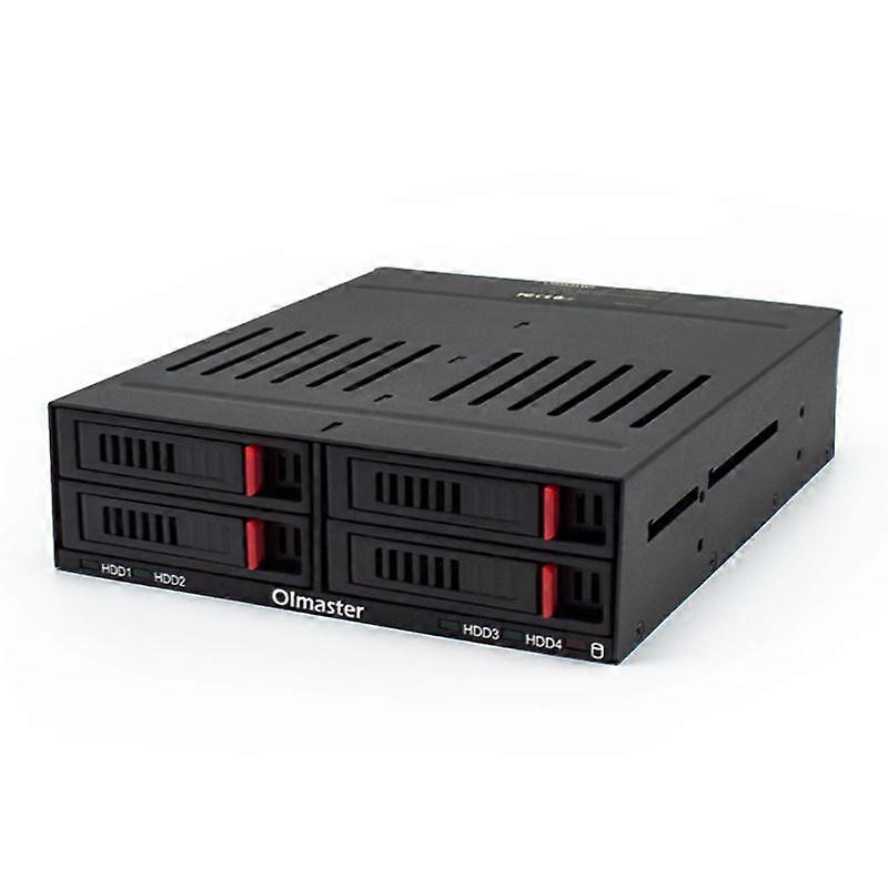 HE-2006 4x2.5 pollici Slot SATA Rack interno Custodia per disco rigido HDD SSD Custodia per custodia mobile con indicatore LED