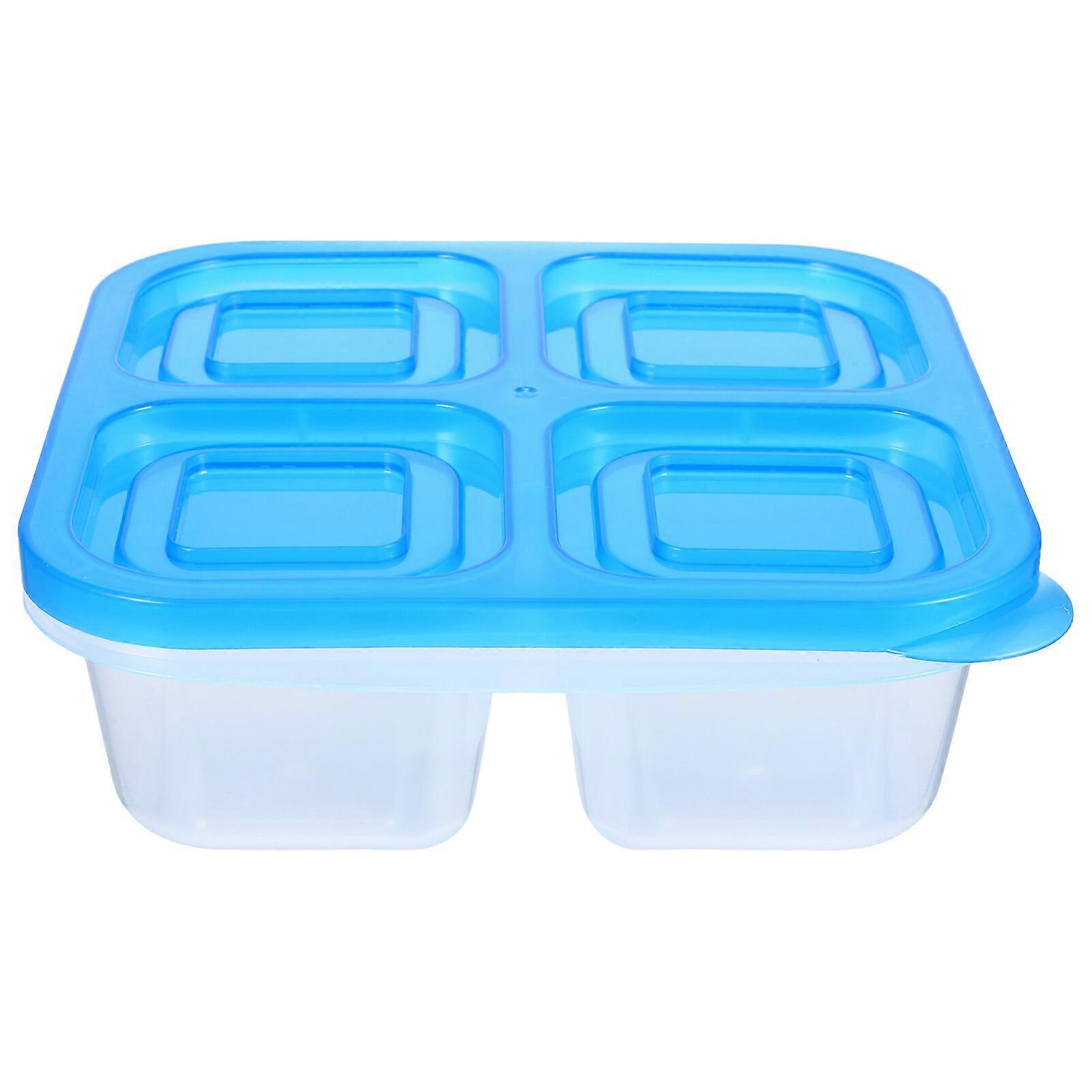 Compartment Snack Container Lunch Box Portable Bento Storage Box Bento Container