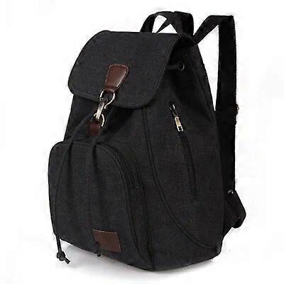 2019 High Quality Canvas Backpack for Women New Retro Lady Travel Simple College Backpack Girls High Quality Student Bag ZD284