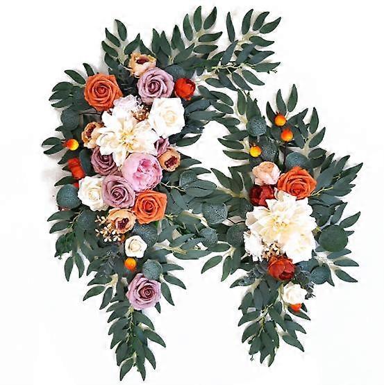 2pc Artificial Flower Wedding Party Wedding Garland Arch Decor Flower