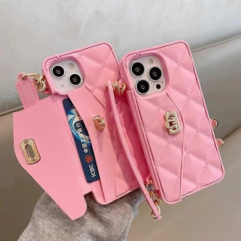 for iPhone 14 Pro Max Wallet Case ,Crossbody Phone Case with Lanyar...