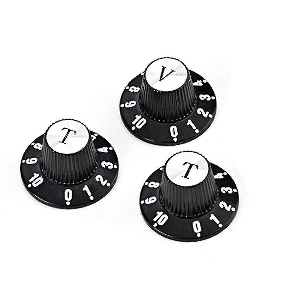 3pcs Gitarre Verstärker Knöpfe Amp Skirted Lautstärke Tone Control 1v2t Gitarre Teile