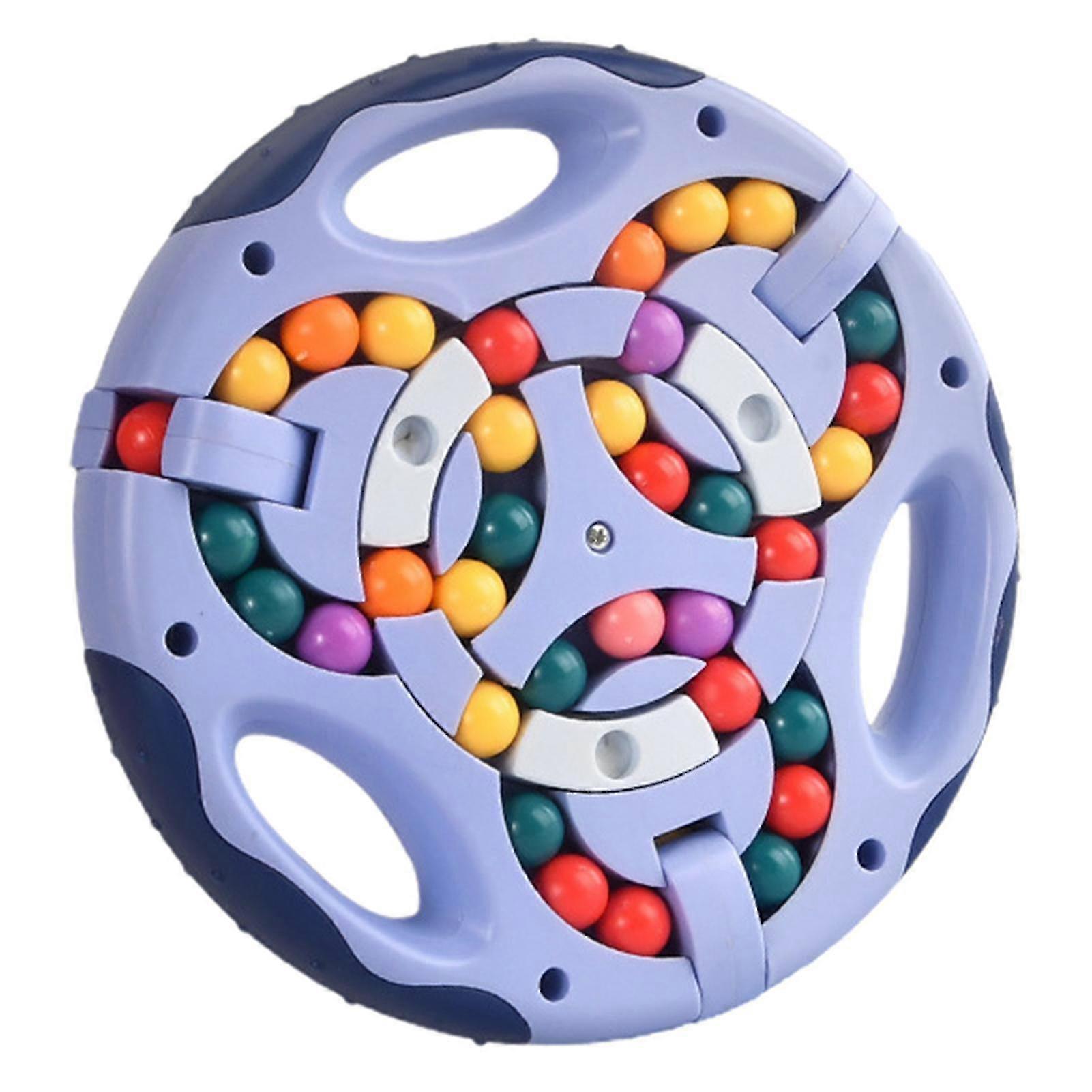 Fun Educational Cube Toy Double-sided Rotating Fingers Smooth Colorful Enhance Thinking Skills Cube Toy For Kids