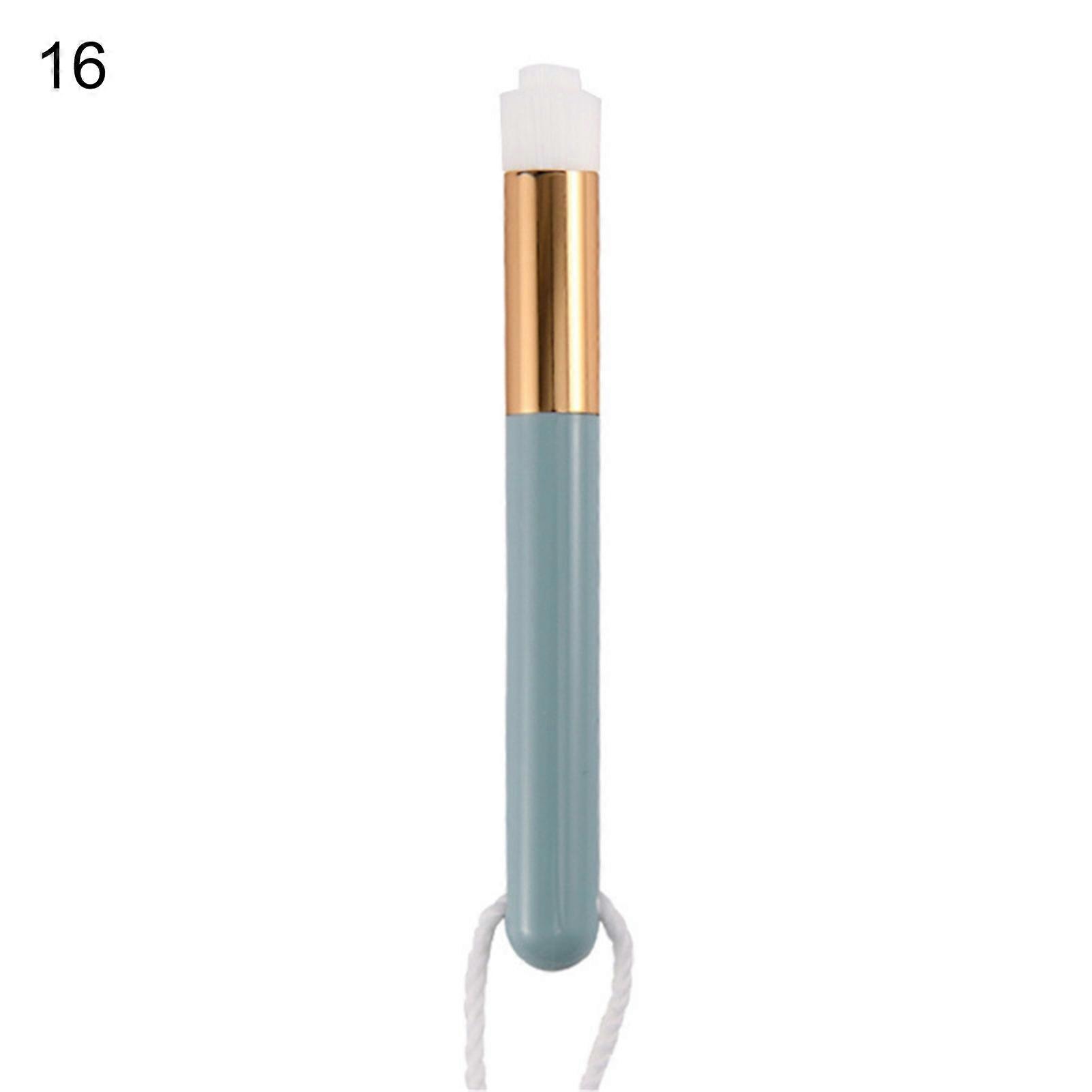 Cleansing Brush Long Handle Soft Bristle Multi-function Facial Cleansing Brushes Nose Pore Deep Cleaning Brush for Women QinHai