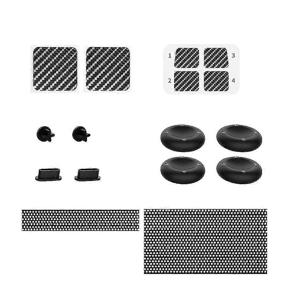 Silicone Dust Plugs Set Compatible With Steam Deck Game Console,with 4 Rocker Cap, Anti-dust Cover Dustproof Plug Compatible With Steam Deck