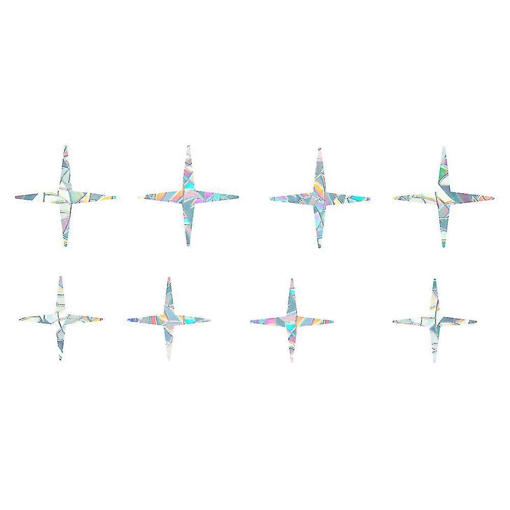 Rainbow Prism Electrostatic Paste Glass Paste Glue-free Pvc Film