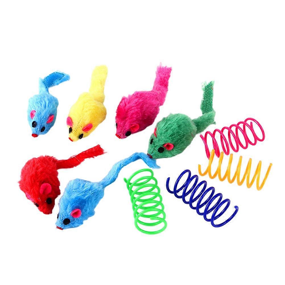 Plushie Dreadfuls Cat Plaything Kitten Spring Toys Cat Spiral Spring Kitten Plaything