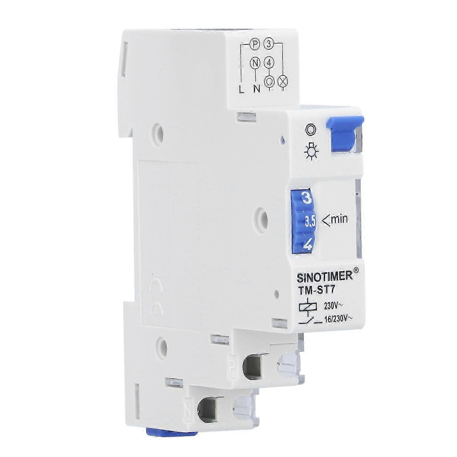 Time Switch Mechanical Adjustable Control Timer 7 Minutes Interval AC220230V TMST7