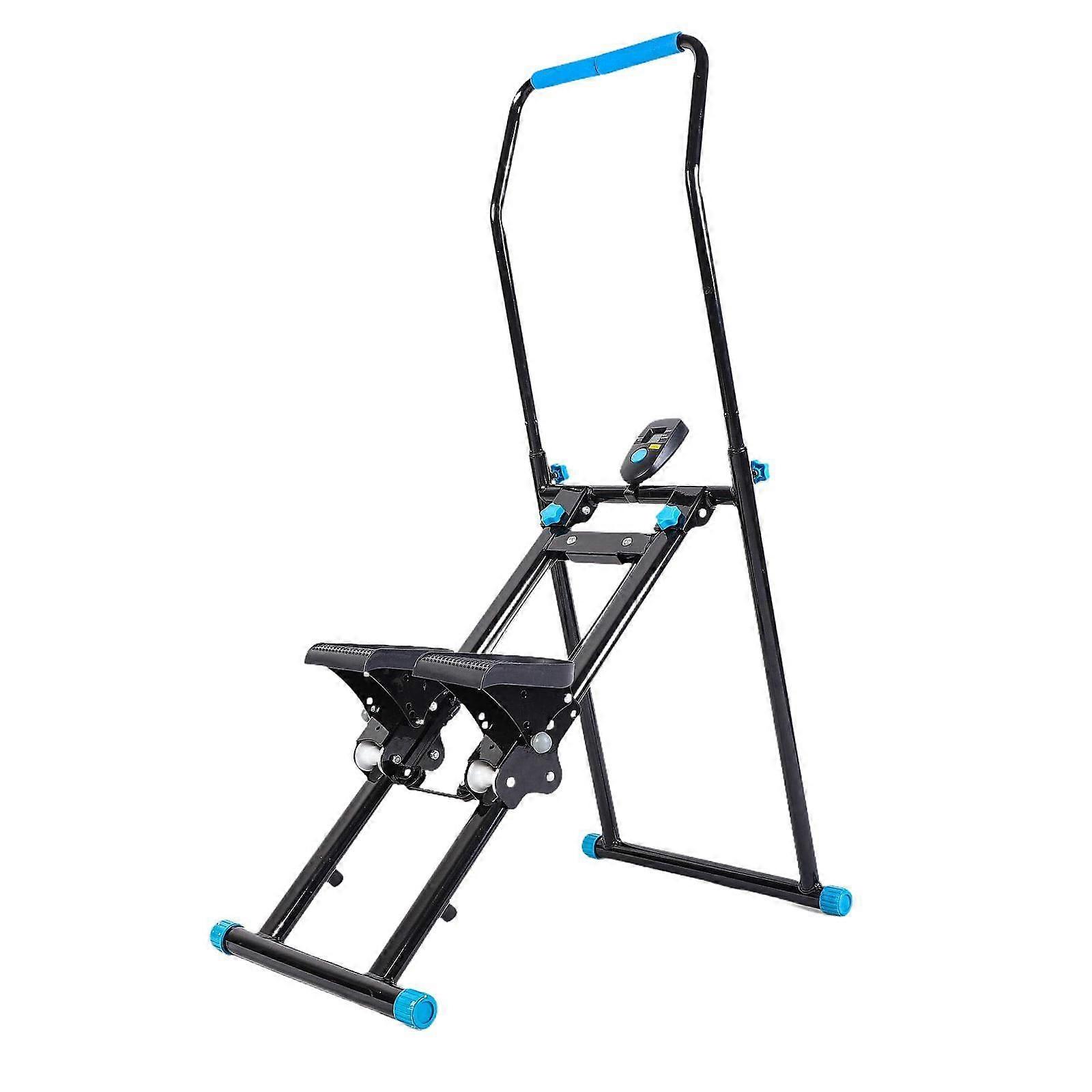 Vertical Climber Machine Folded Non Slip for Living Room Small Space Workout