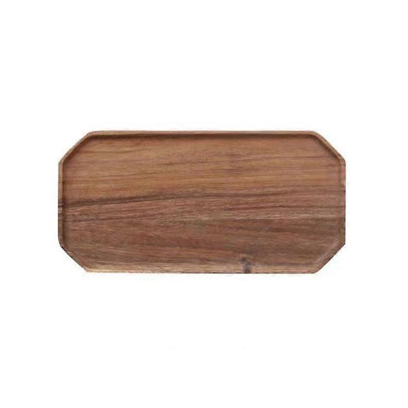 Pizza board simple Acacia wood cutting board handle circular thick cutting board support