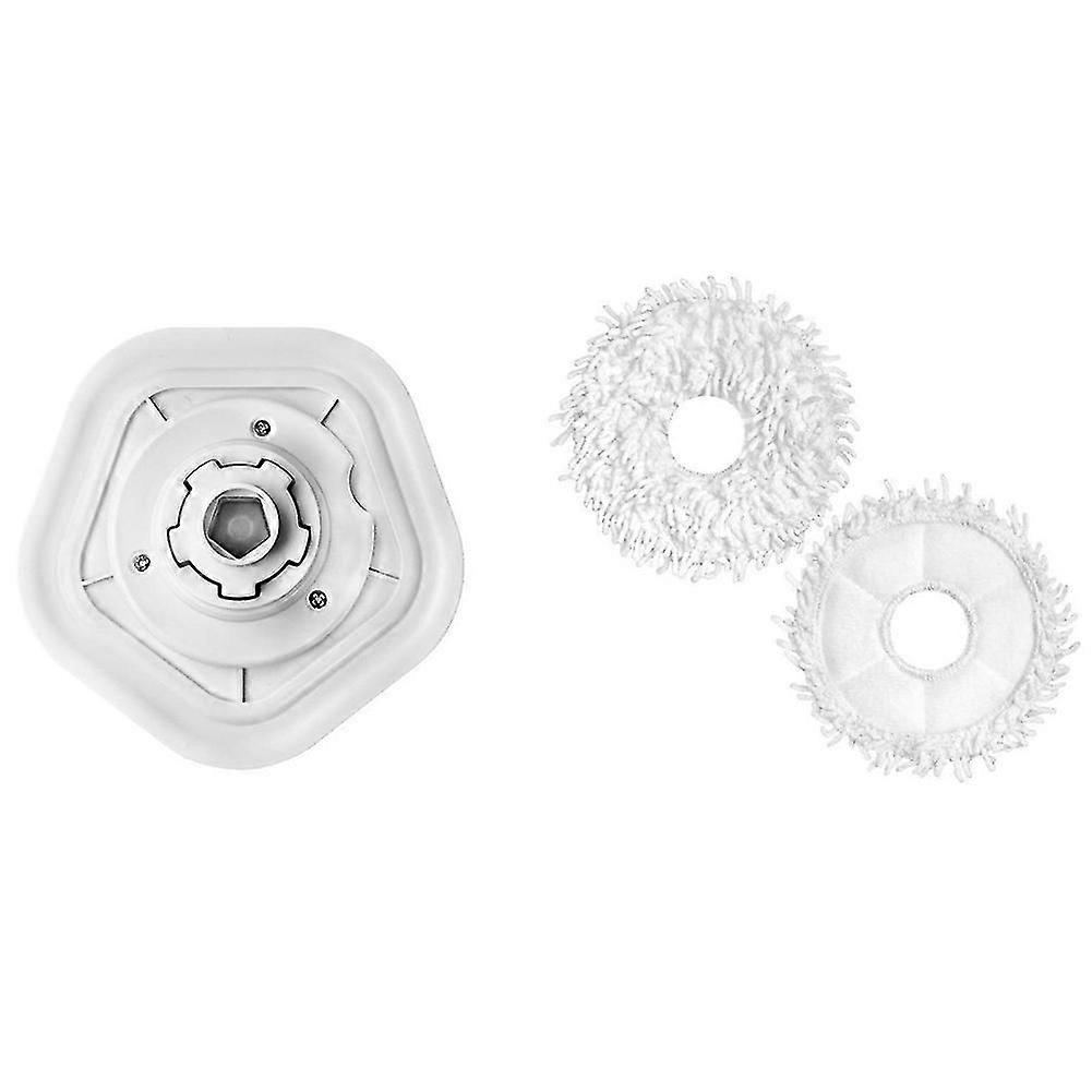 Robot Sweeper Replacement Parts Strong Water Absorption Soft Cleaning Mop Cloth With Bracket For W1
