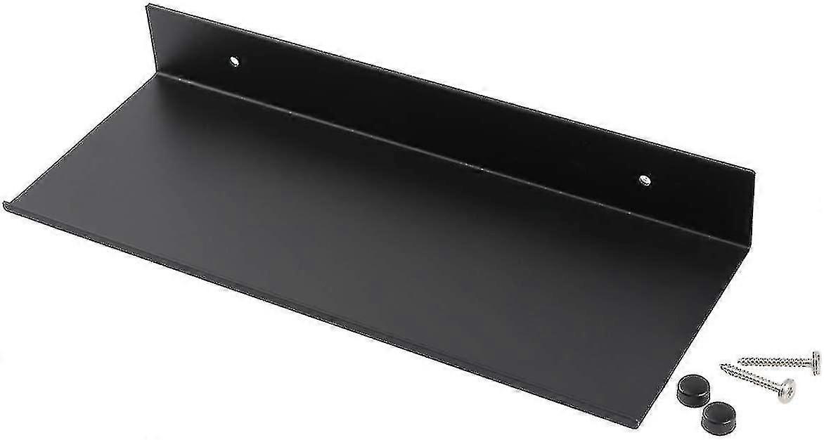 Wall Shelf Wall Board Floating Shelf Black Aluminum 30 Cm Shower Shelf Spice
