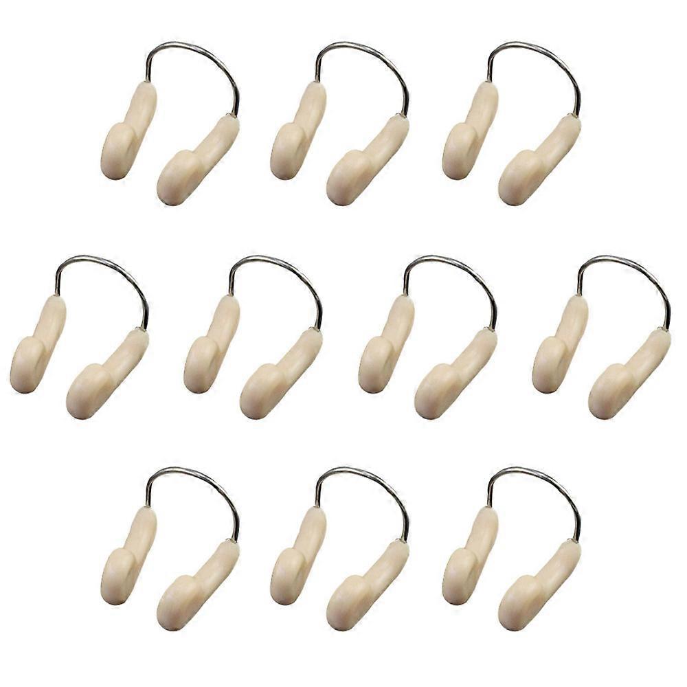 10-pack Silikon Sim Näsklämmor - Håll näsan torr