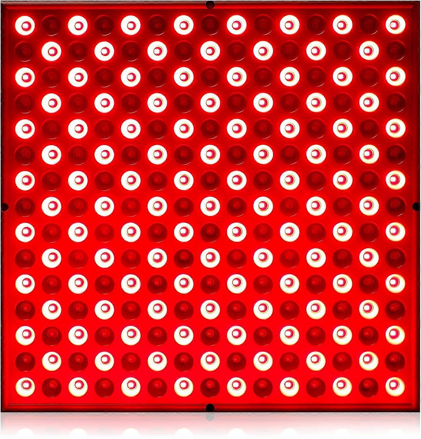 LED-rødt-lys-terapi-apparat - 45W LED-panel dypt 660nm og nær-infrarødt 850nm LED-lyskombinasjon for skjønnhet i huden, smertelindring av muskler og ledd