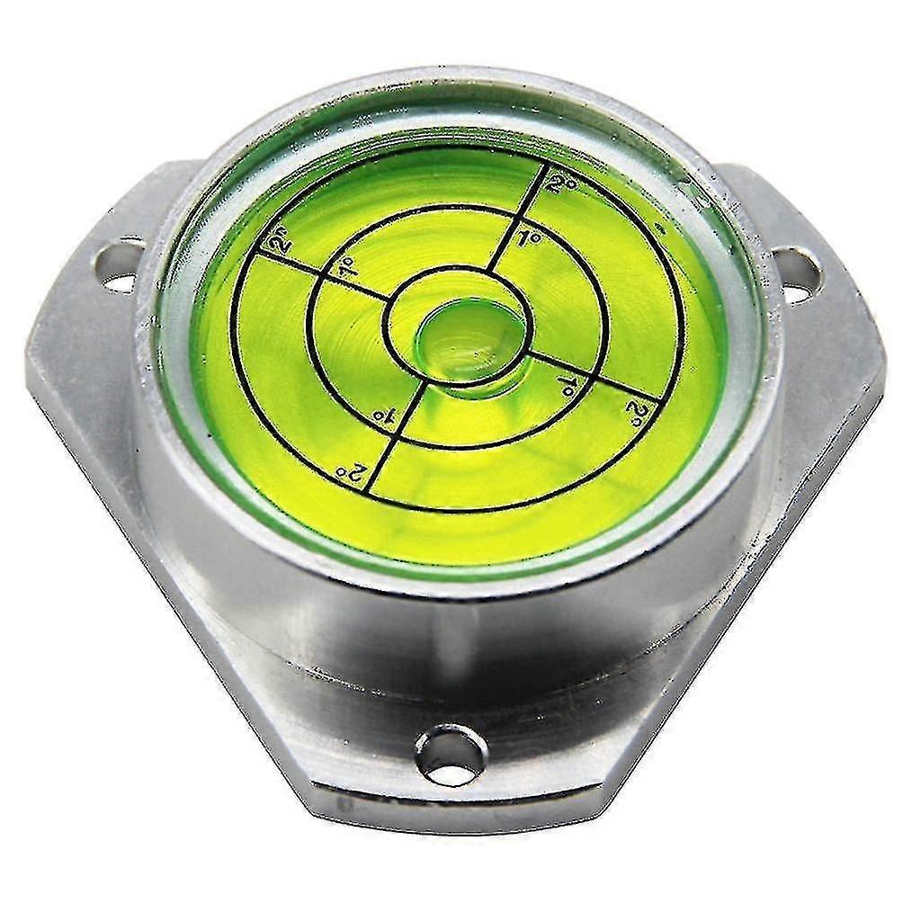 Level Surface Mount Circular Level High Precision Aluminum Housing Bullseye