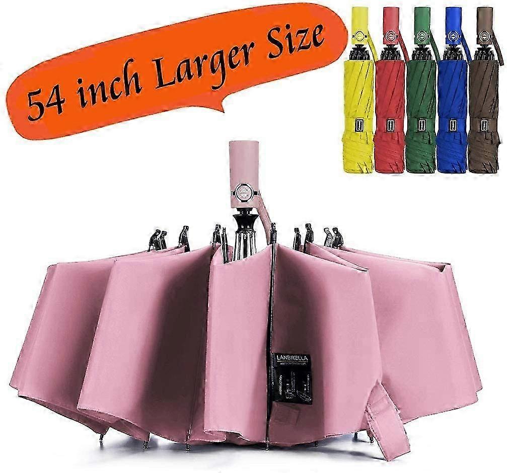 Umbrella Windproof Travel Umbrella Compact Folding Reverse Umbrella