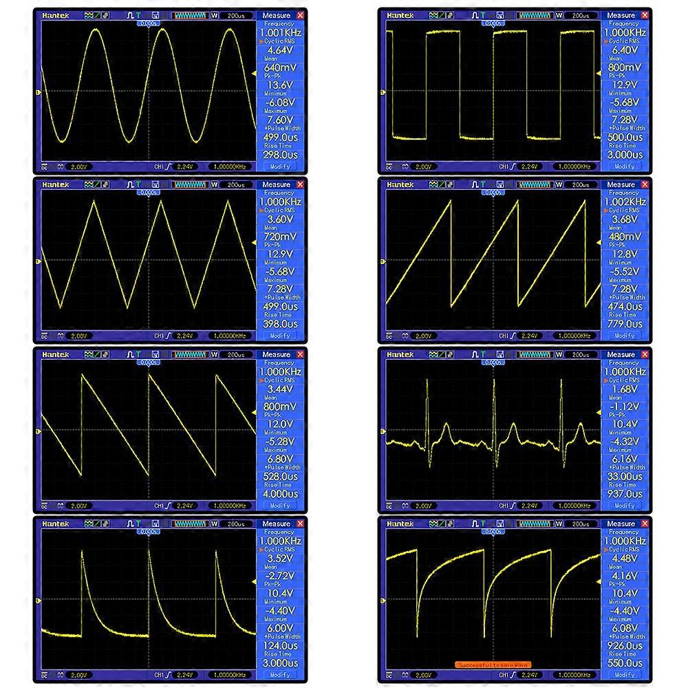 FG-200 DDS Function Signal Generator Frequency Counter 0.01Hz - 500KHz Signal Source Module Sine+Square+Sawtooth Waveform
