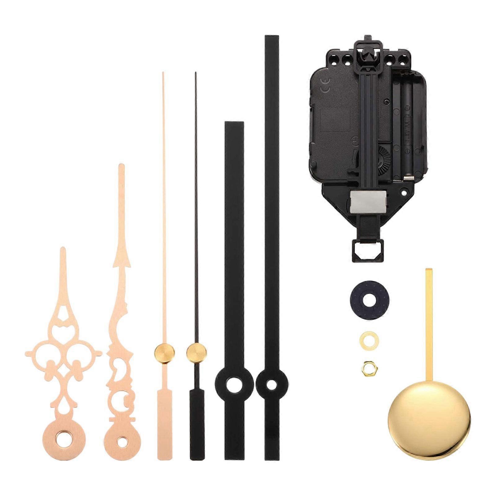 Pendulum Clock Movement Repair DIY Part,Pendulum Wall Clock Mechanism,with 2