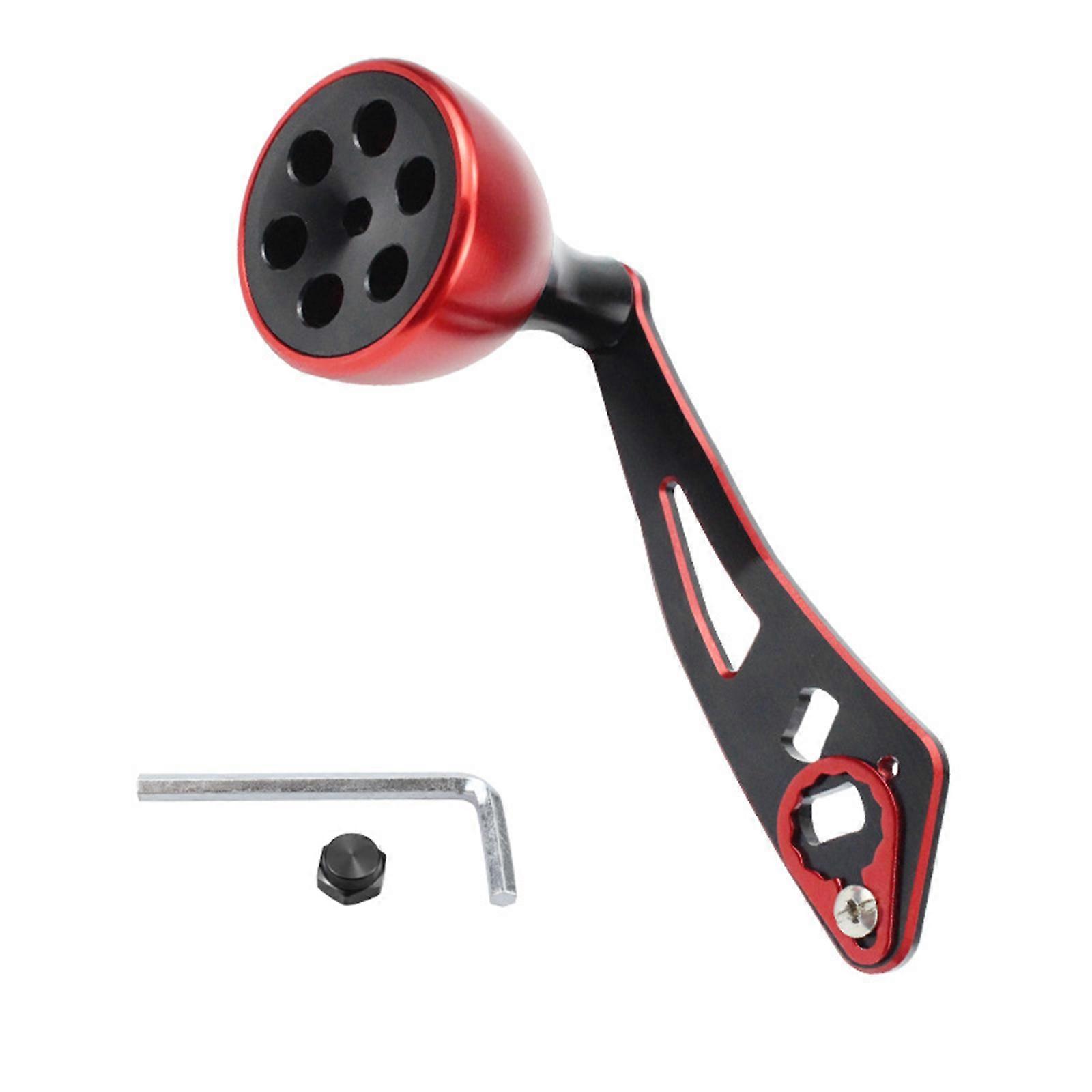 Baitcasting Reels Power Handle Aluminum Alloy Fishing Reels Handle Single Knob Fishing Reels Power Handle Easy to Use