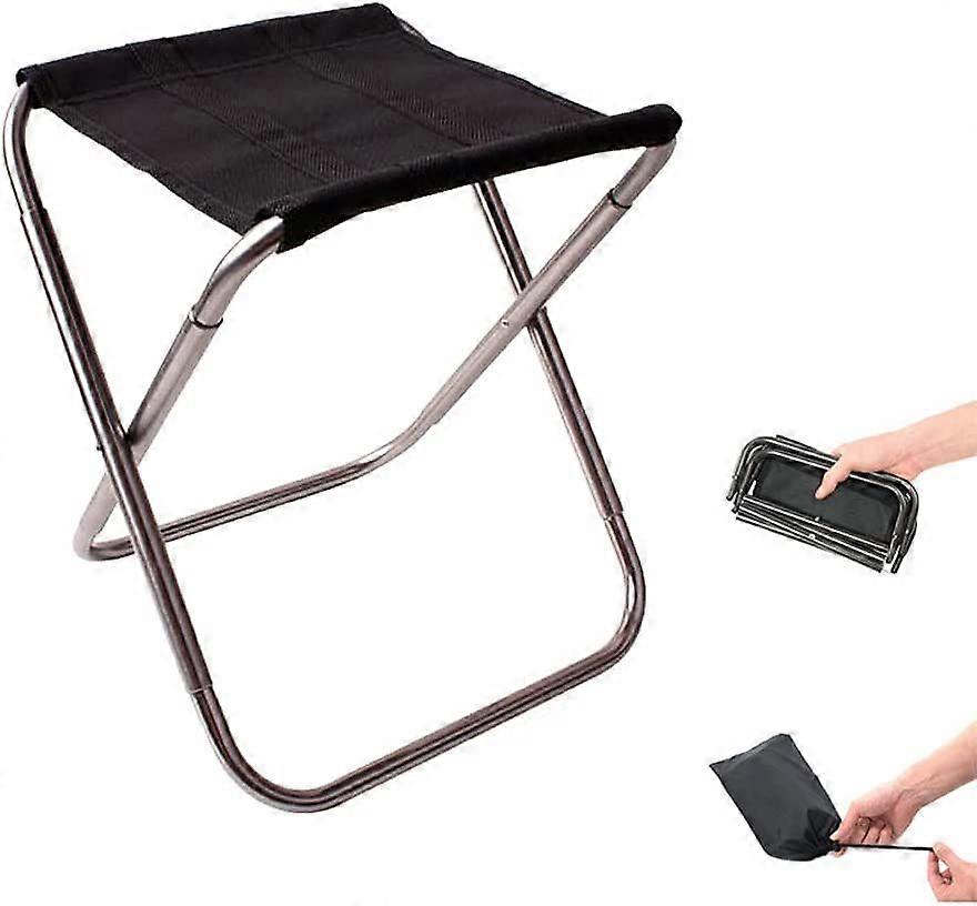 التخييم للطي البراز خفيفة الوزن سبائك الألومنيوم للطي البراز لصيد الأسماك والتخييم