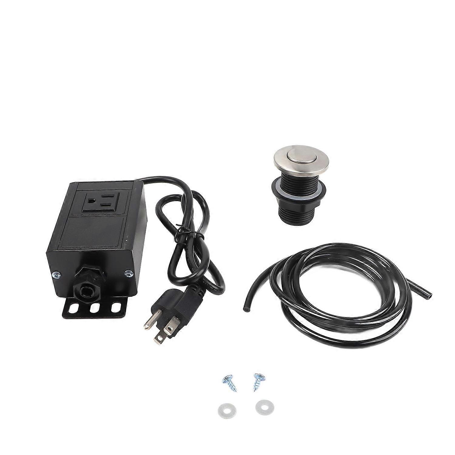 Garbage Disposer External Air Switch Kit Universal Garbage Disposal Button for Granite Marble Quartz