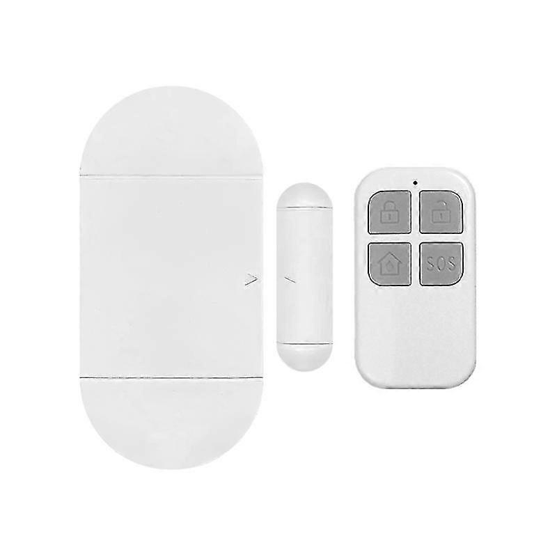Door And Window Alarm, 130db Wireless Door And Window Detectors With Remote Control And Batteries, Anti-intrusion Anti-theft Magnetic Sensor For Home