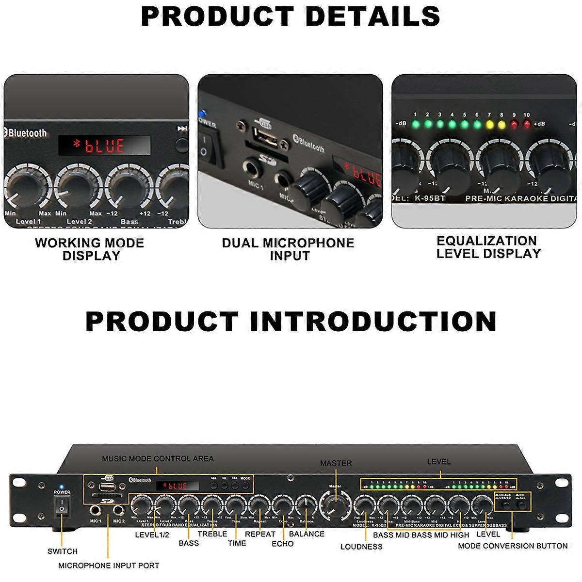 Professional Sound Peripheral Equipments EU Plug