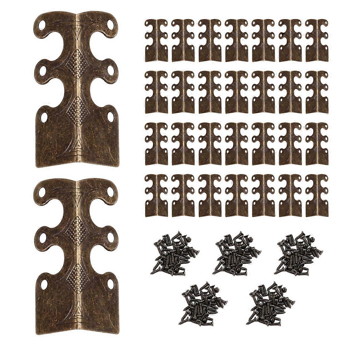 Baseboard Corner Protectors, Vintage Metal Corner Protector,Bronze