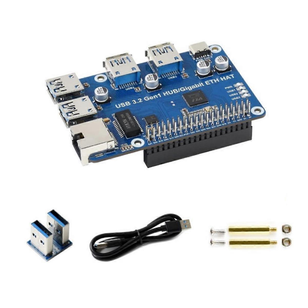 For Expansion Board USB 3.2 Gen1 and Gigabit Ethernet