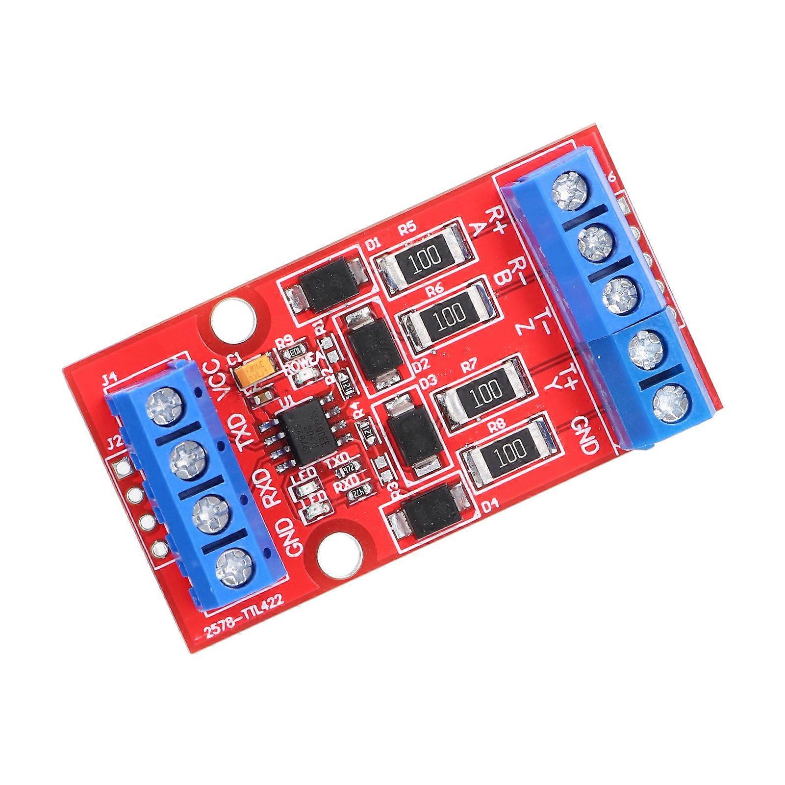 Tasomuunninmoduuli RS422 TTL UART -sarjaporttiin 5V piirilevy